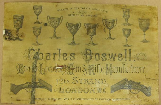 Trade Label: Boswell