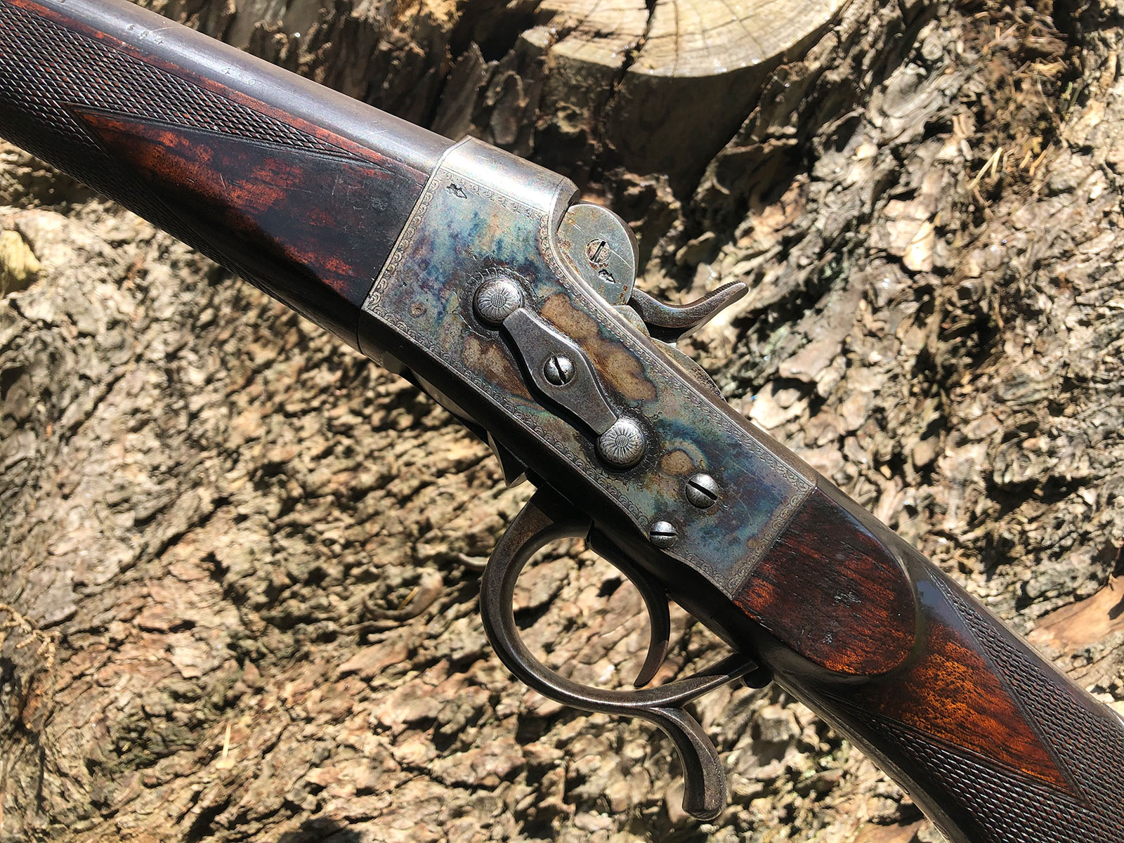 Rolly Block Riffle An Army & Navy Rolling Block Rifle