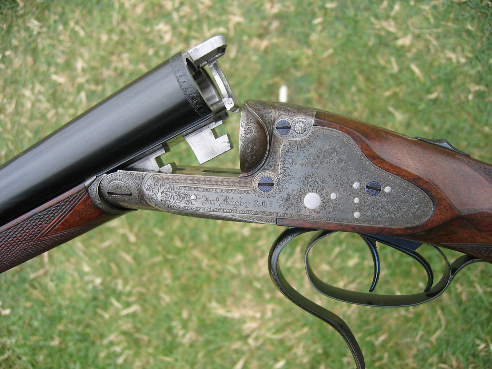 JOHN RIGBY LONDON GUNMAKER GUN CASE LABEL  Accessories Gun Maker 