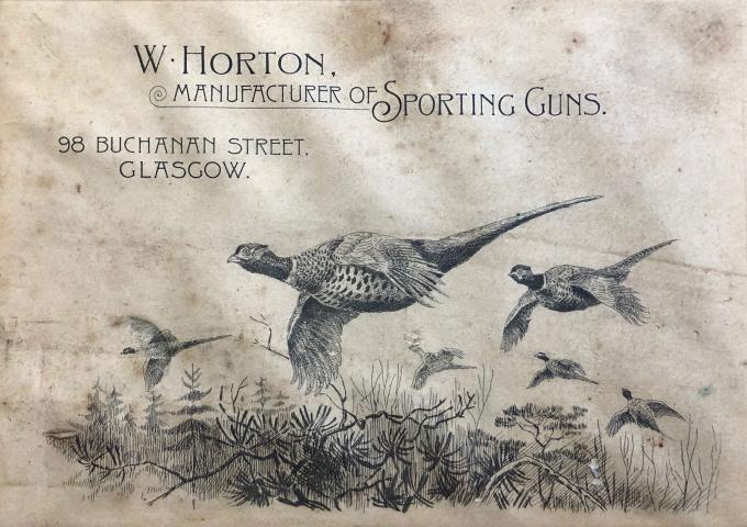 Gun Case Label: Horton