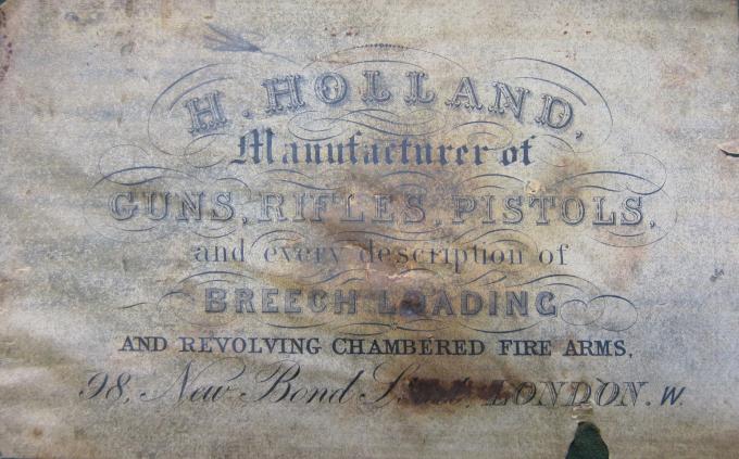 H. Holland Trade Label