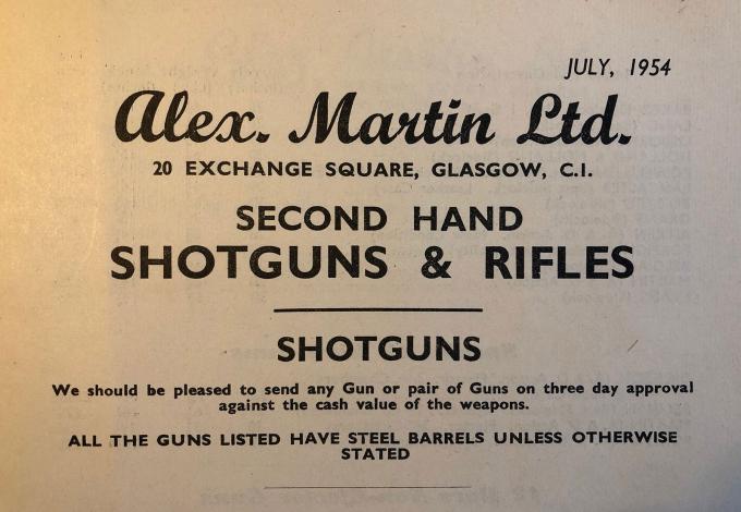 Sixty years of gun investments