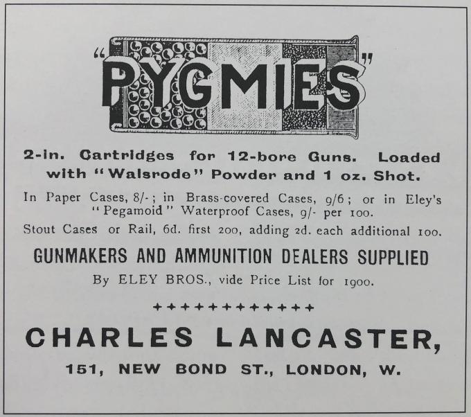 Cartridges for Two-Inch 12-bores