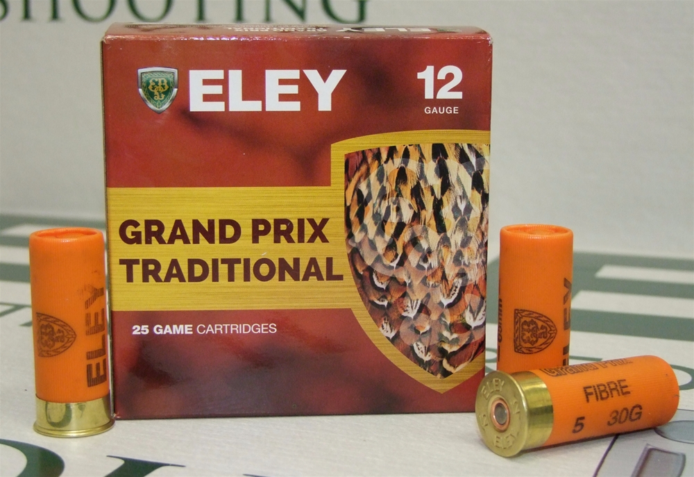 Eley's Grand Prix Traditional, with a true 65mm case, is to be sold with steel shot in the near future.