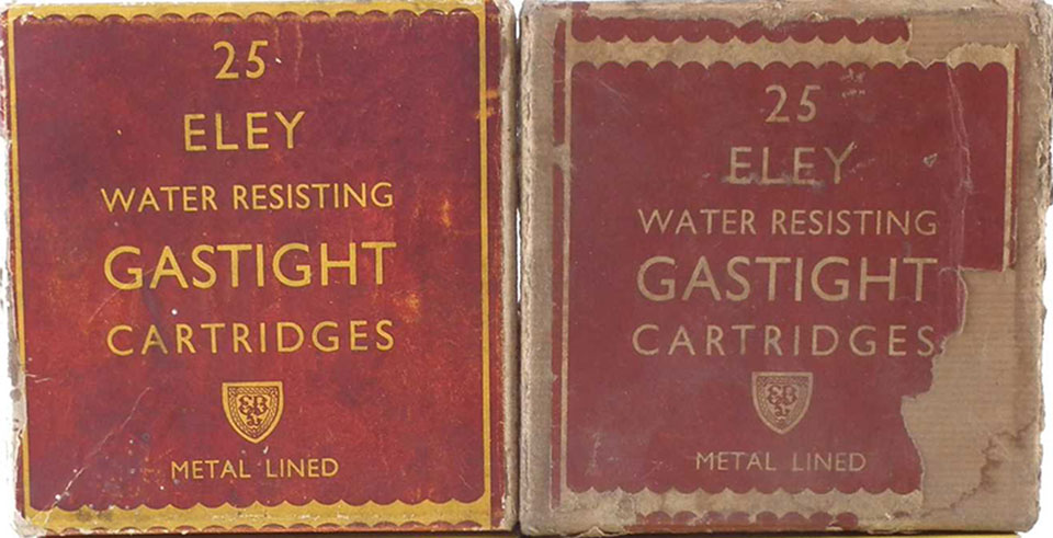 Old 8-bore ammo can still be had from auctions. These were recently listed at Wilson55 Auctioneers.