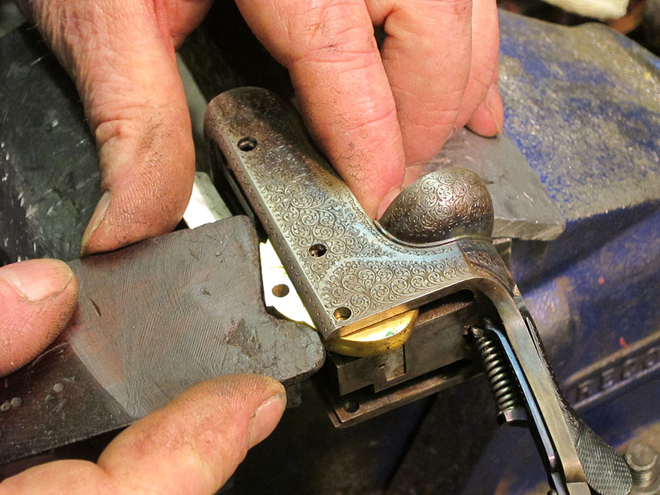 Stripping a boxlock is not difficult if you have the right tools, knowledge and experience.