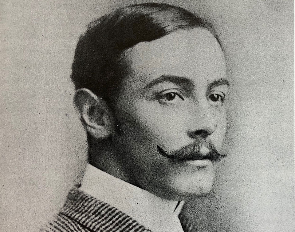 Athol Purdey as a young man.