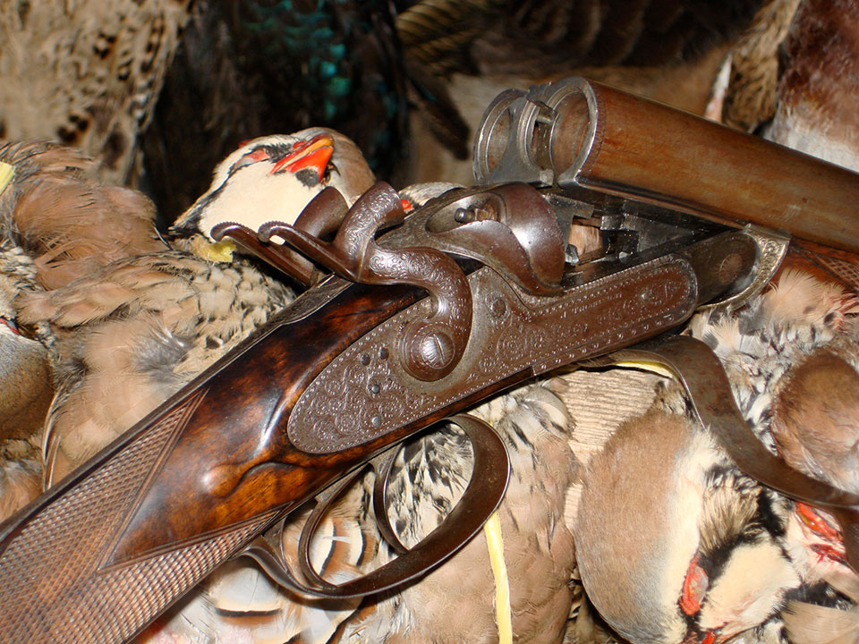 An 1870s game gun with open chokes weighing 7lbs still does what is required of it.