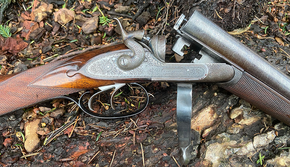 A high quality 16-bore with Jones lever by Boswell with a very early serial number.