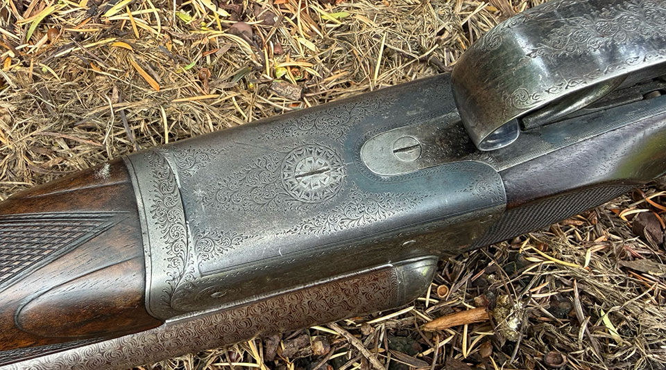 The gun shows little wear, even on the underside.