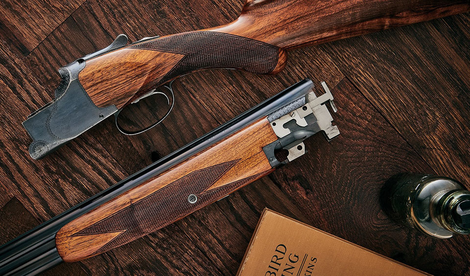 What one doesn’t see are the many years of being shot and handled; this gun was obviously well used but showed no real signs of neglect or abuse. When purchased by Dr. Rush the old finish was tired, crackled and worn, but the wood was not battle scarred like one might have expected, it was relatively unscathed.