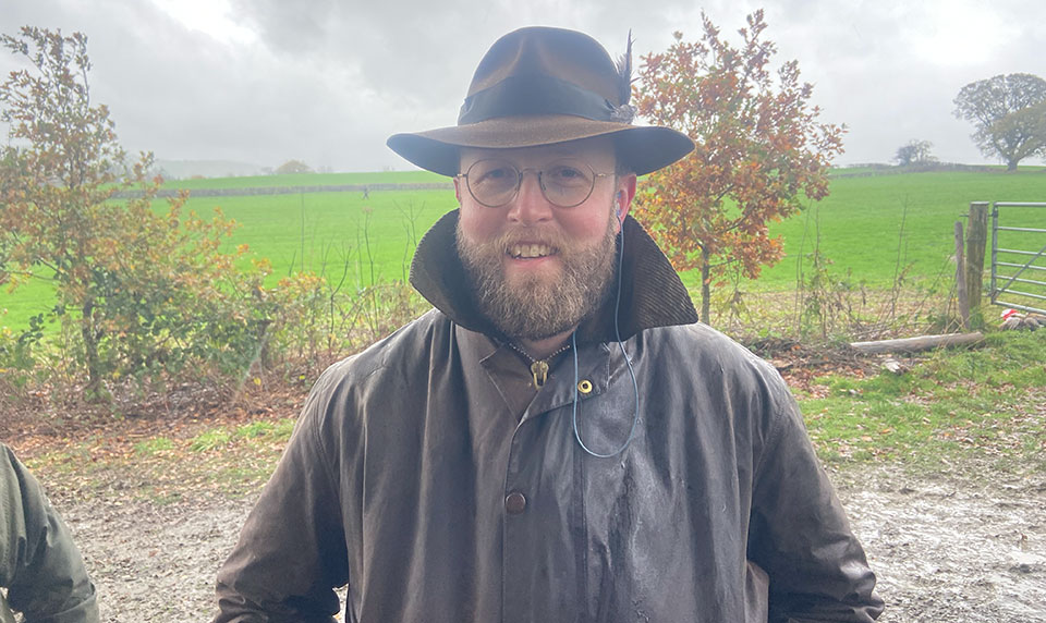 Purdey's gunroom manager, Dr. Nicholas Harlow joined the team mid-week.