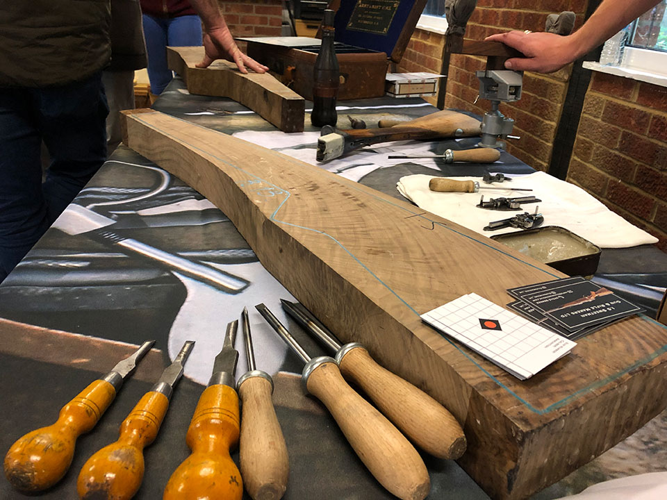 Traditional bench work is still being carried out in Britian to standards as high as they ever were.