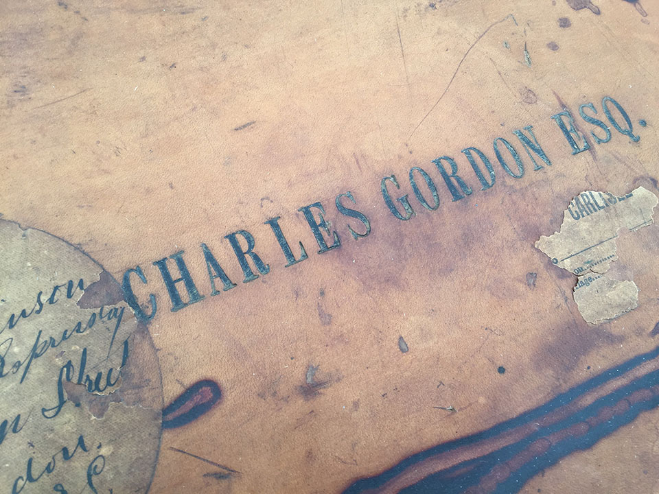 A famous name on a gun case makes all the difference. Charles Gordon was an eccentric collector who invariably ordered the finest cases and accessories for his guns.