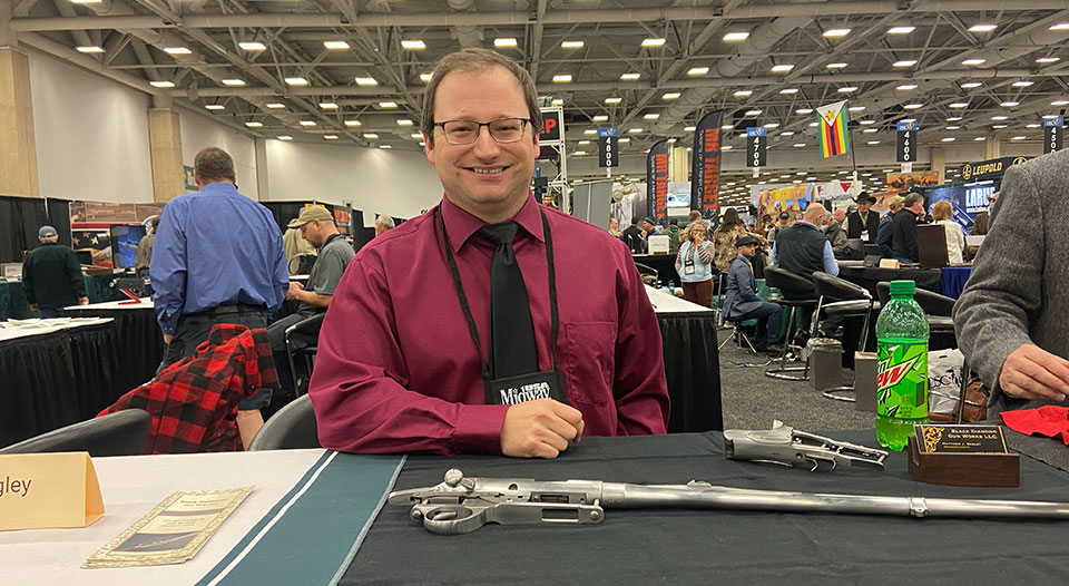 The US Custom Gunmakers' area is always one of my favourite parts of the show.