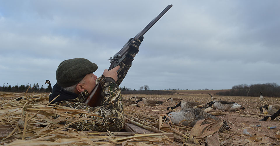 From the time a hunter begins to push back the lid of a pit blind until he shoulders the gun, geese have had a minimum of three seconds to recognize the danger and begin their evasive maneuvers.