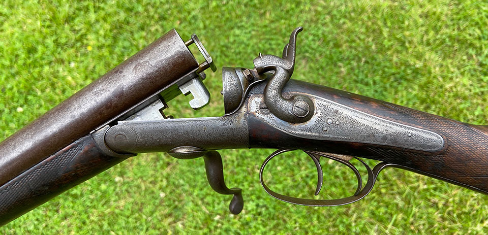 Stephen Grant 12-bore collected from a provincial auction.