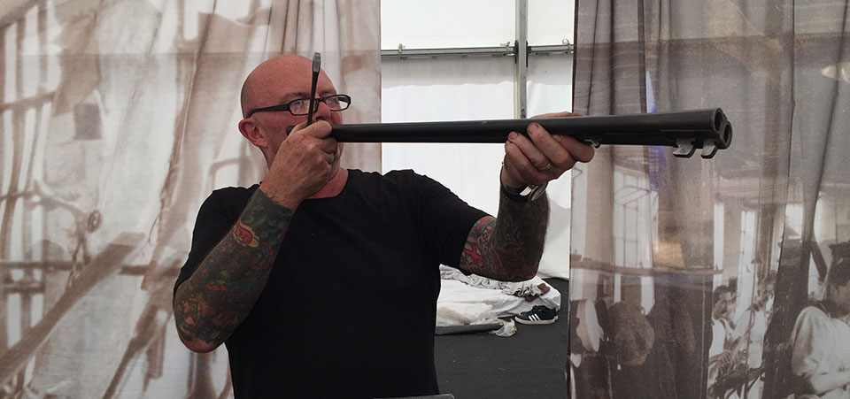 We have been blessed with master gunmakers like Bill Blacker helping us to restore our vintage guns but first class barrel makers like him are now few and far between.