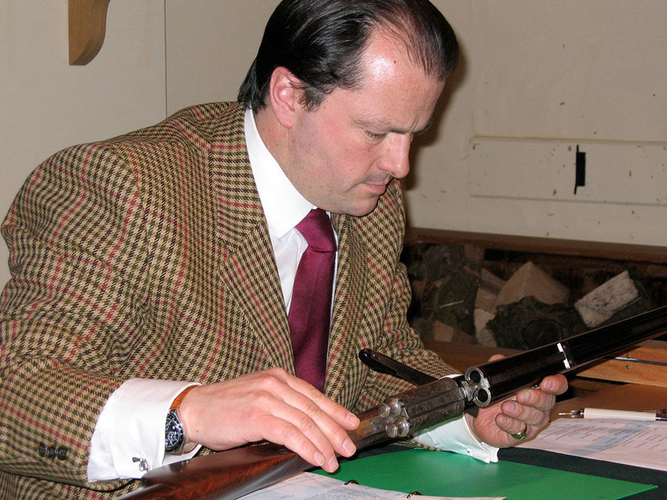 Nick Holt in 2005, when Holt's were on the rise and their London auctions a must-attend event.