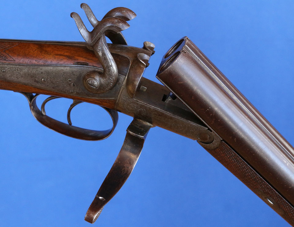 A Barnett gun with Lang-type action with rising stud.