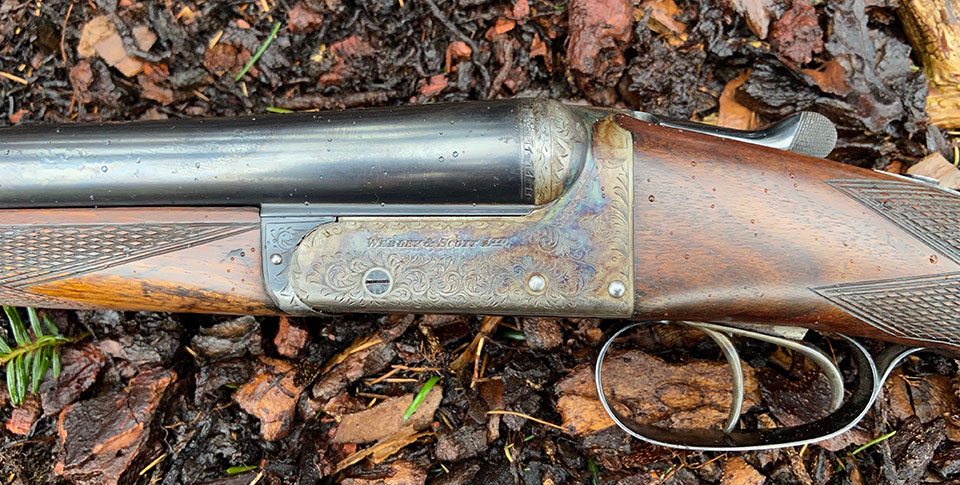 Webley & Scott Model 700 16-bore made in the late 1950s.