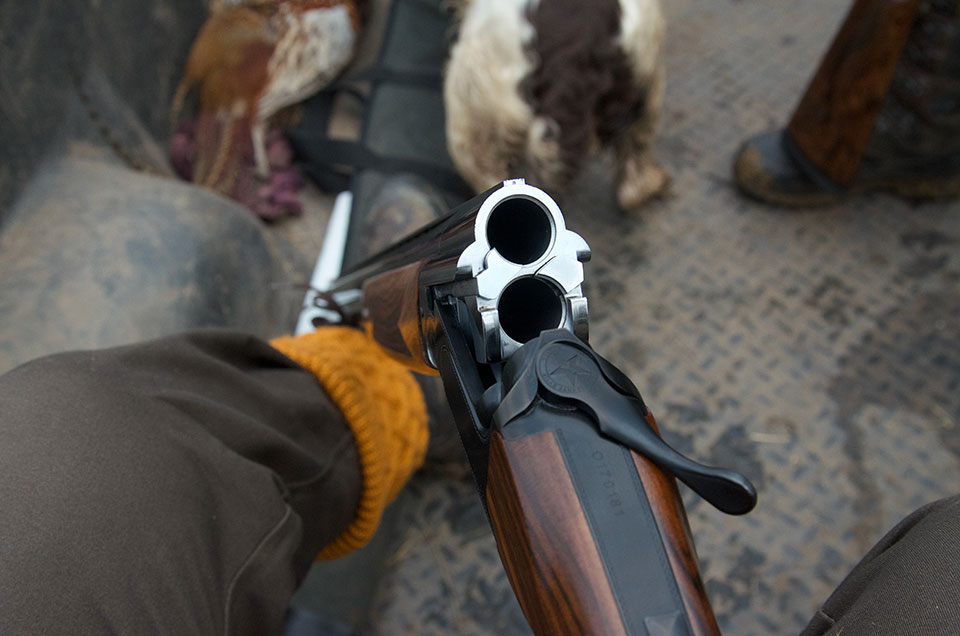 Driving around in a ute with a shotgun is second nature.