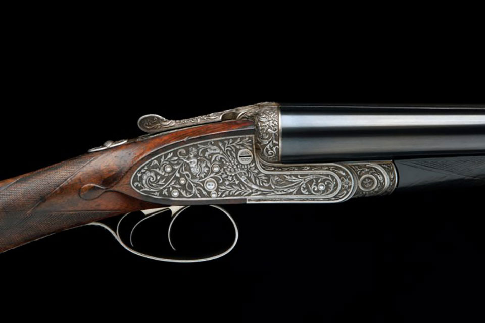 Exhbition sidelock, also by Barre. (Photo Andrew Orr / Holt's)