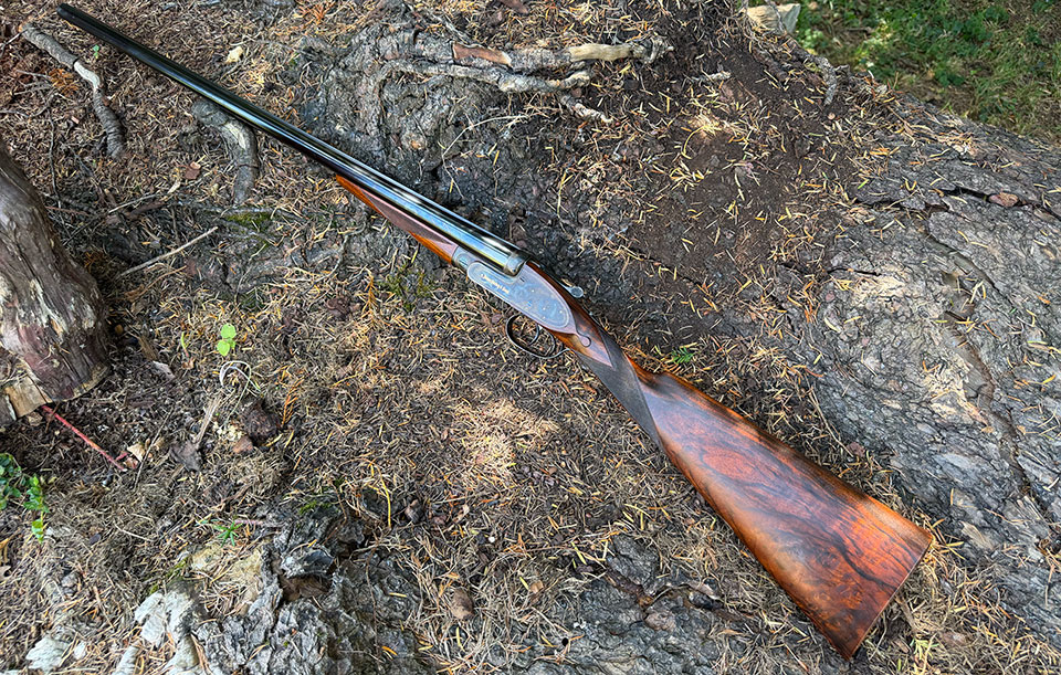 A very beautiful game gun designed to cope with the full range of game birds and a variety of loads.