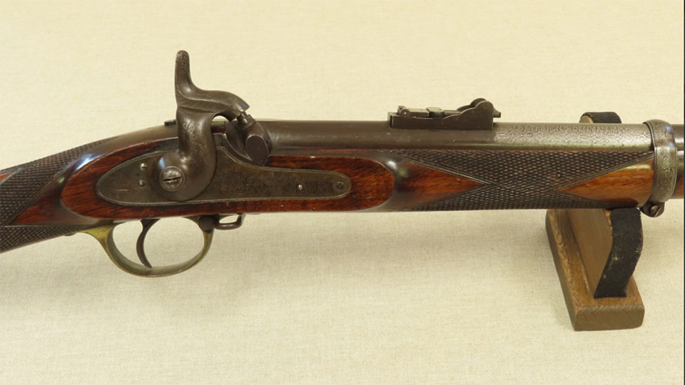 Reilly 11716 was aprize given to teh winner of a yeomanary shooting competition in 1860.