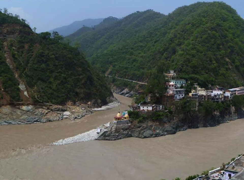 Rudraprayag in more modern times.