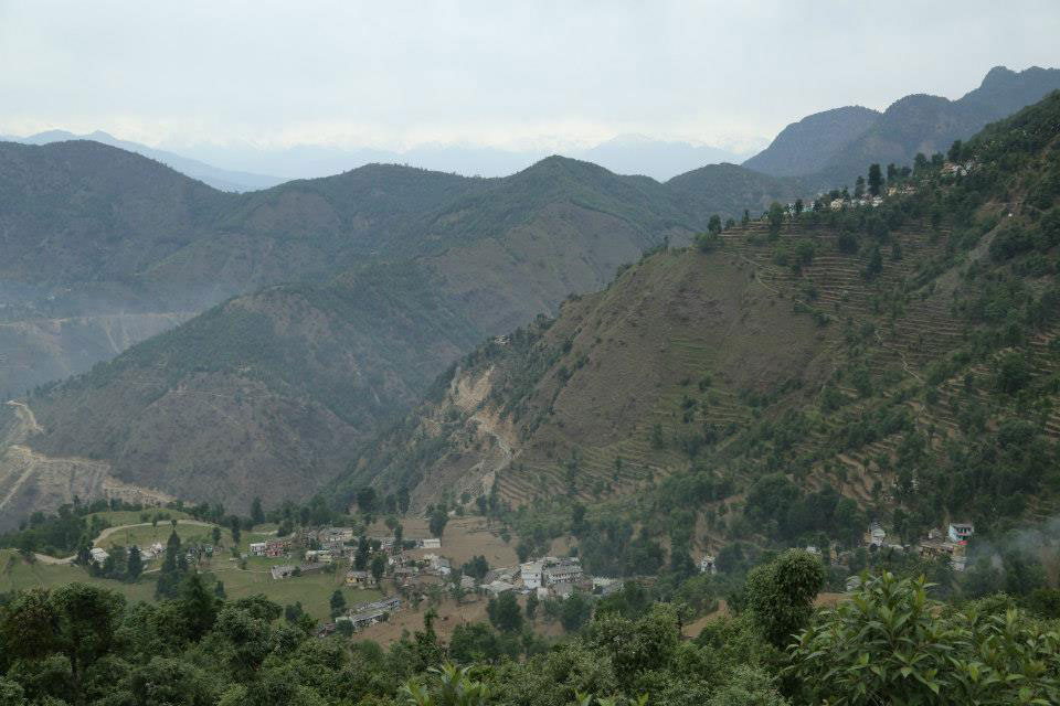 Hills around Rudraprayag.