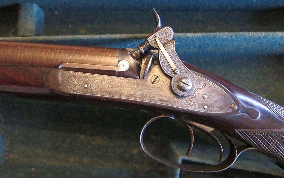 A Manton tube lock rifle