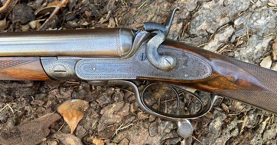 Cau you spot the change of colour on the hammer? I dropped it on the curb and snapped it off a decade ago. The welding, fitting and 'making good' show just what clever gunmakers we have! 