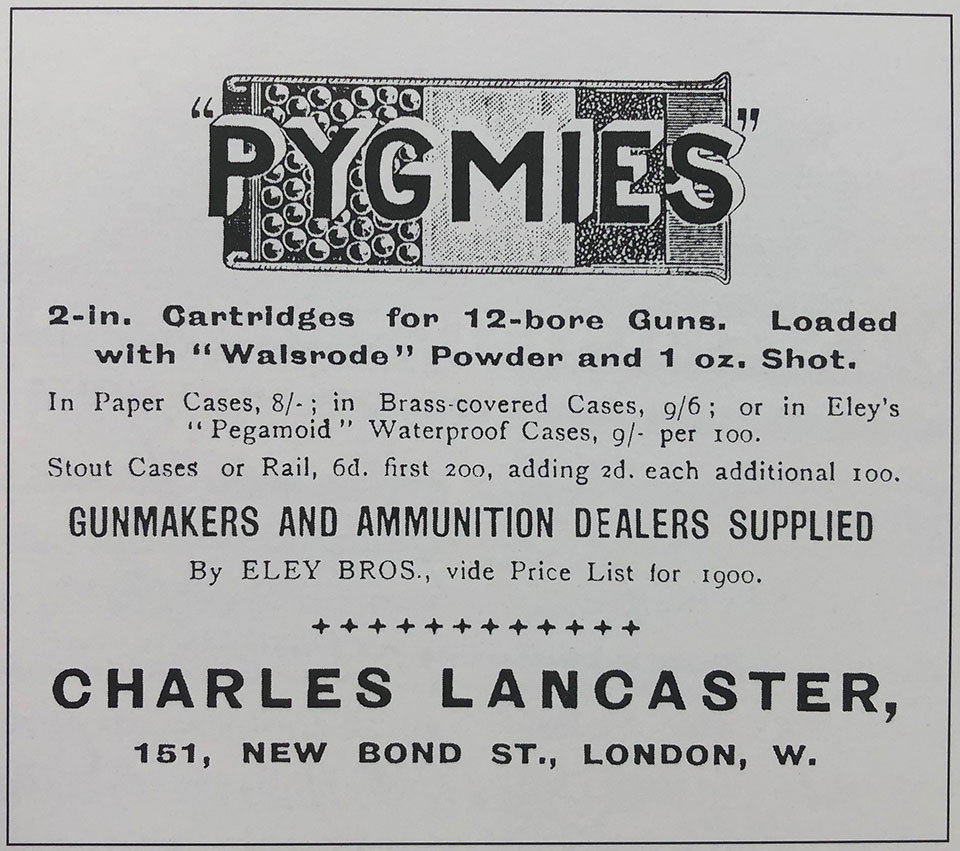 The Charles Lancaster Pygmie was the original 2