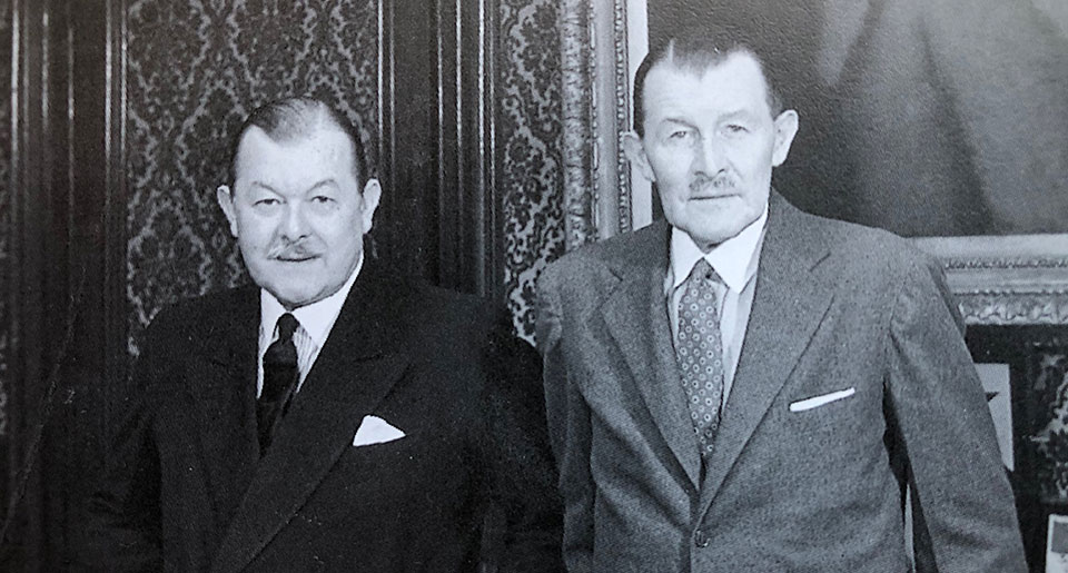 Tom & Jim Purdey in the 1940s.