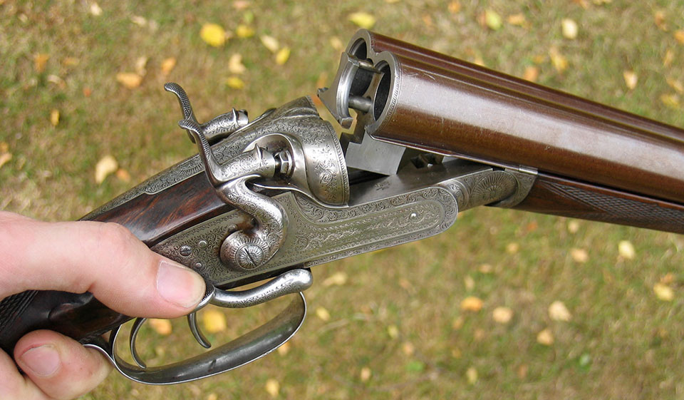 Good hammer guns, like this 16-bore Stephen Grant are still in demand.