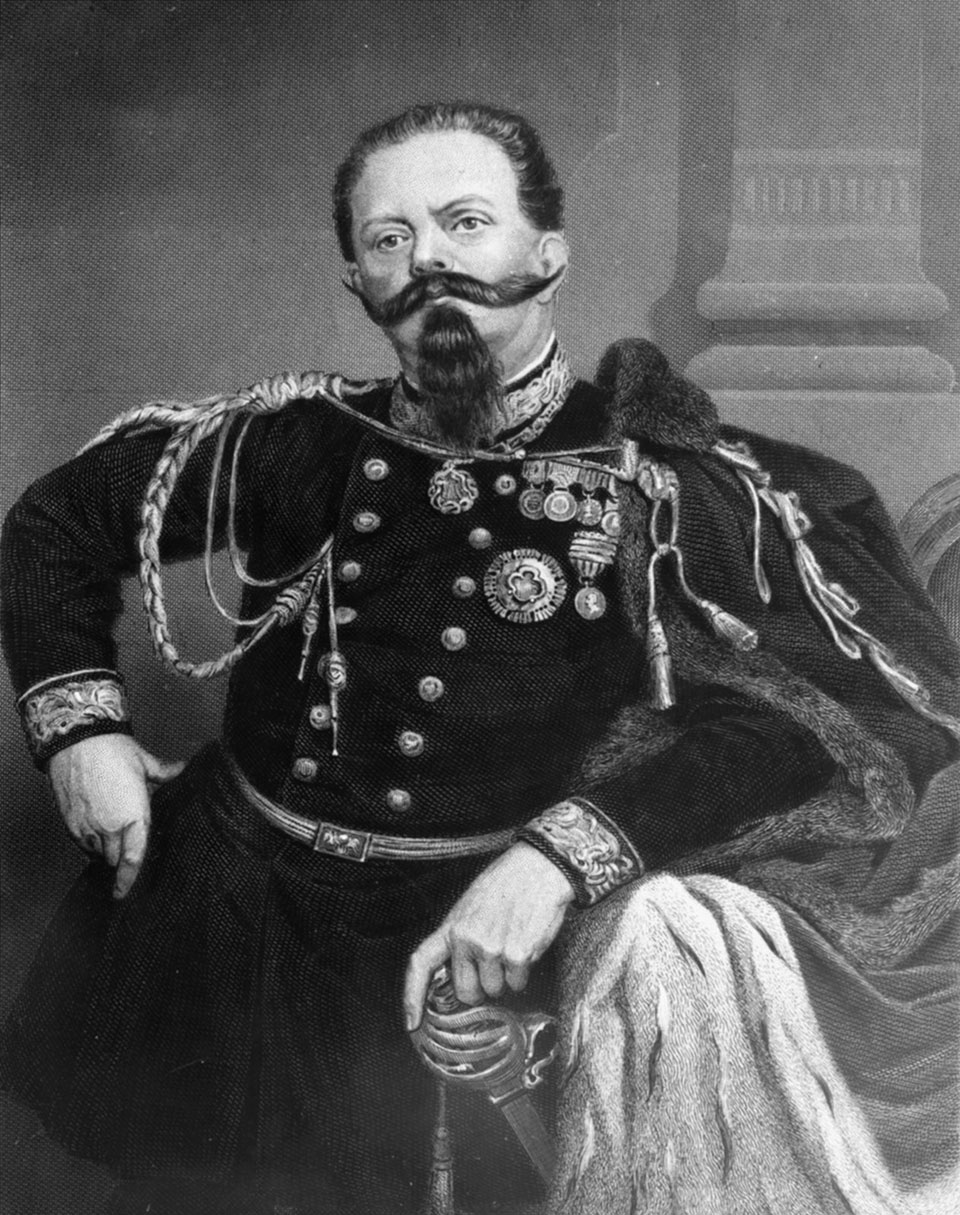 King Victor Emmanuel II of Italy.
