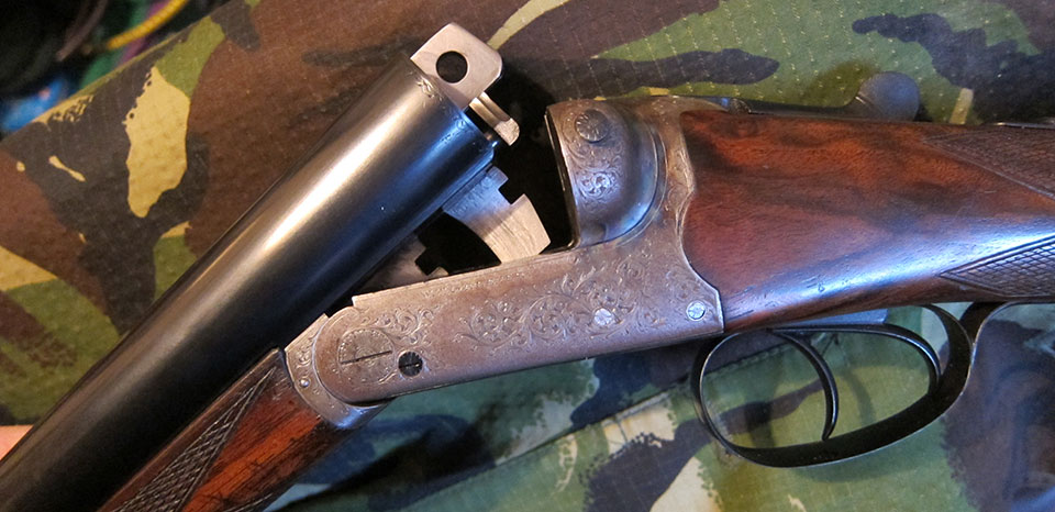 A Greener 'DH' model Anson & Deeley action gun.
