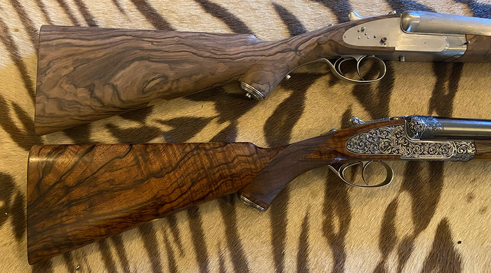 Matching the walnut stocks took some time!