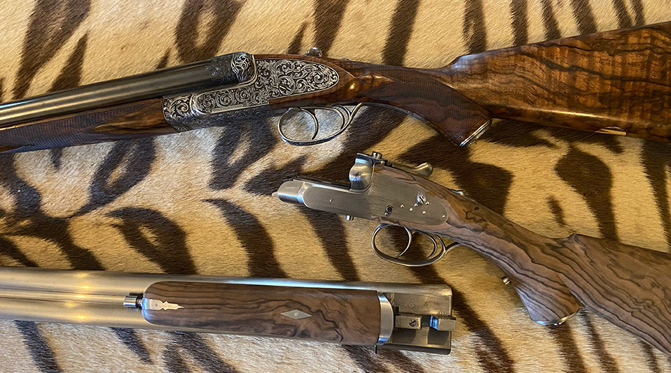 The gun is now ready to be polished and prepared for the engraver.