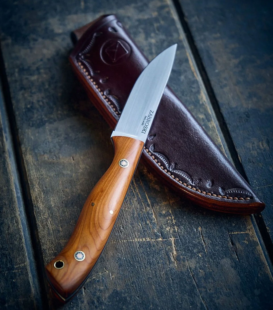 This one made with a yew wood handle from an old tree in my garden.