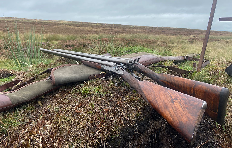 A composed pair of 1870s 12-bore hammer guns proved capable in the grouse butt.
