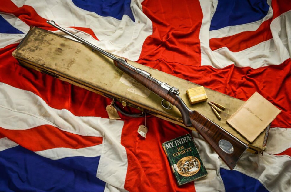 Jim Corbett shot the Leopard of Rudraprayag with his .275 Rigby Mauser.