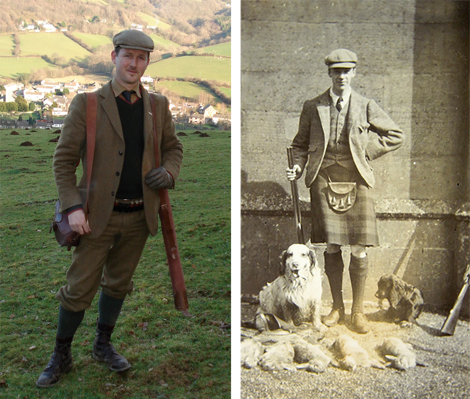 Tweed hunting suit sale