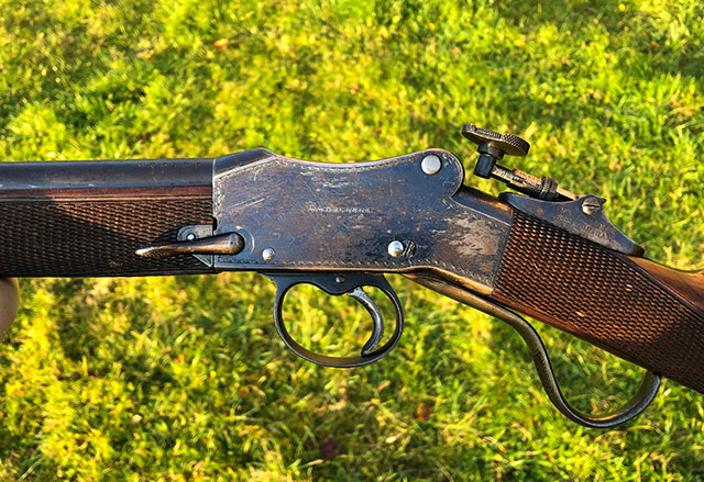 A Greener rook rifle in .297/.250